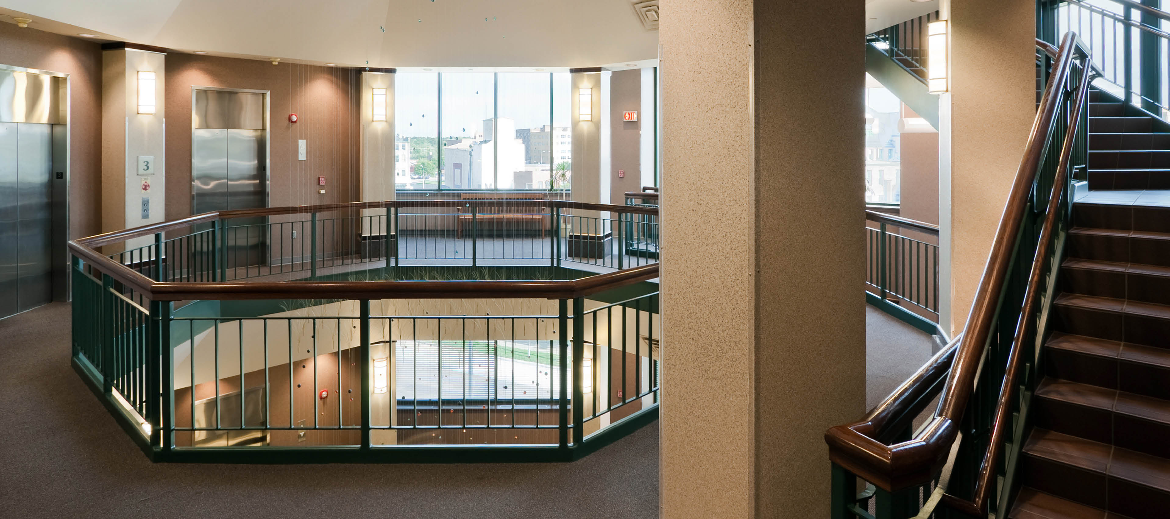 Courthouse floor