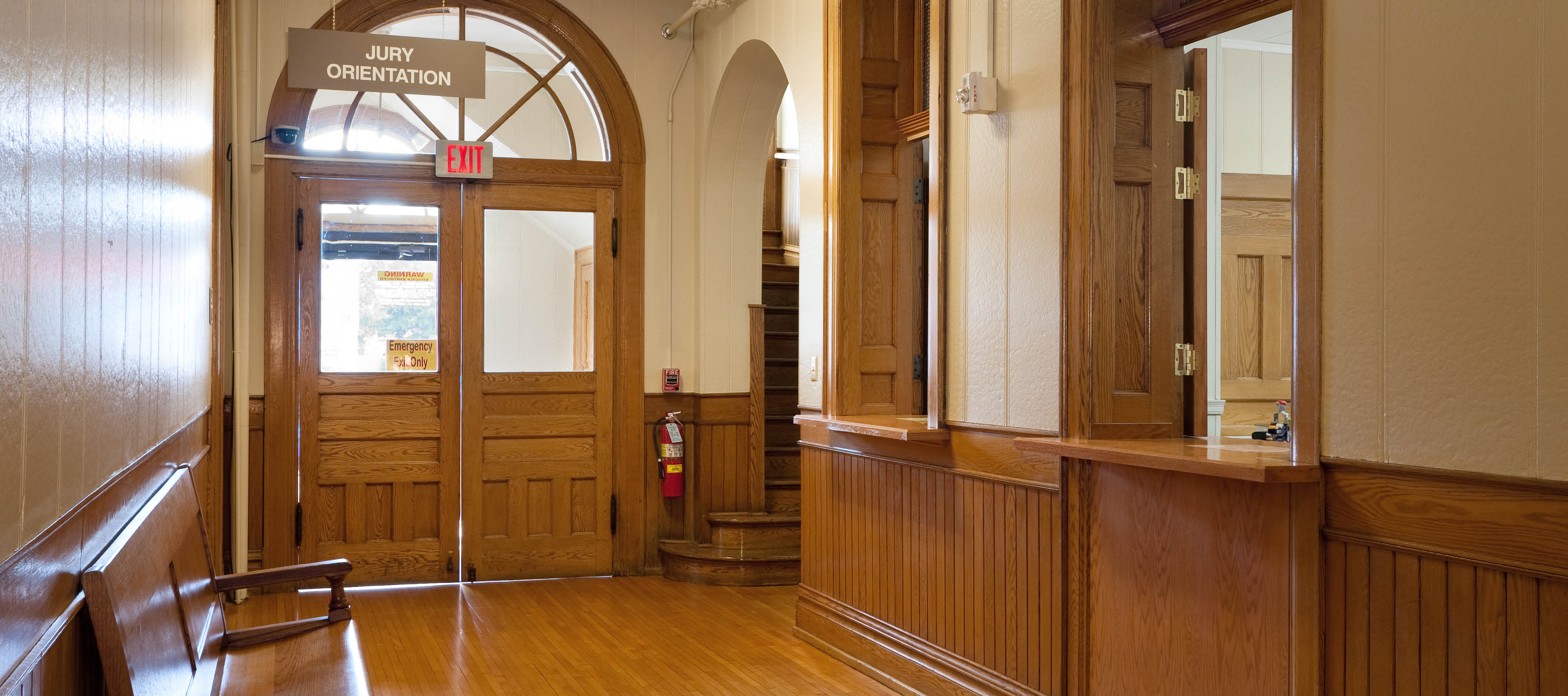 Courthouse room